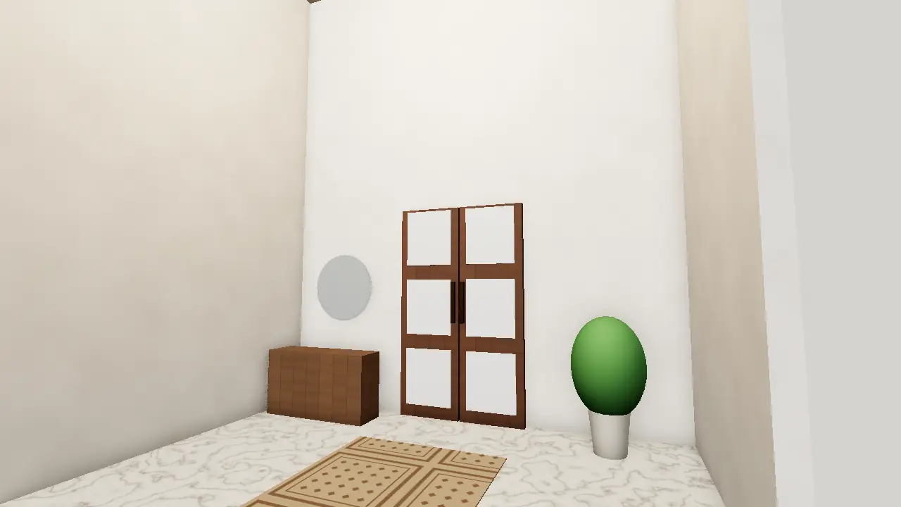 3D render: Entrance & Foyer Design