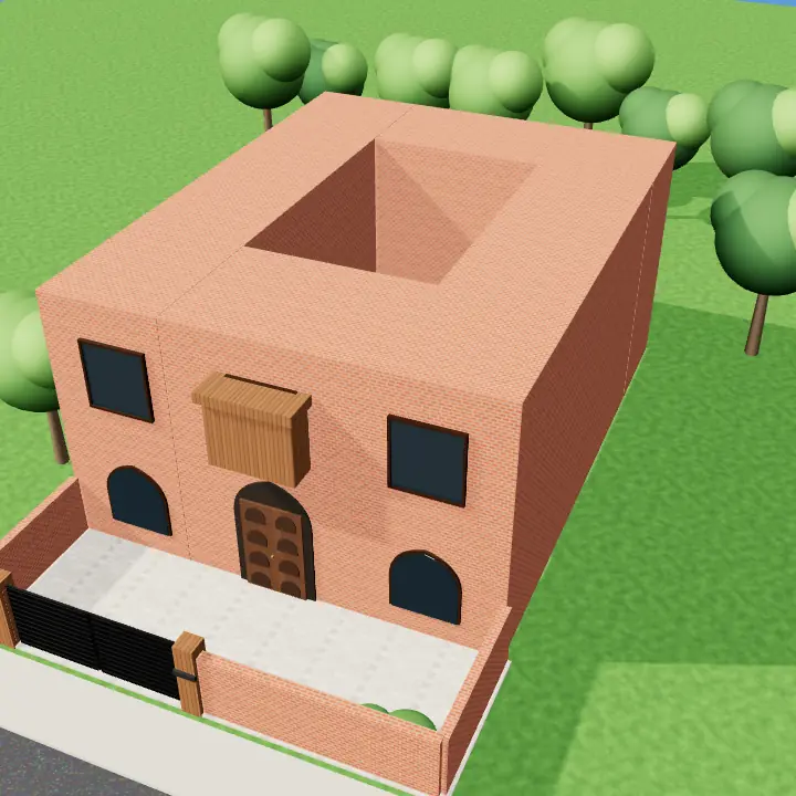 3D render: First-floor gallery overlooking sehan