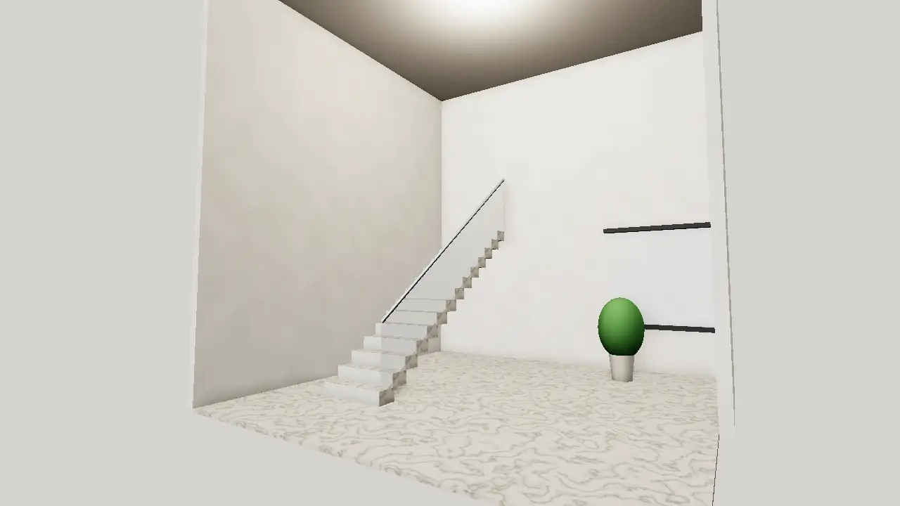 3D render: Railing Design
